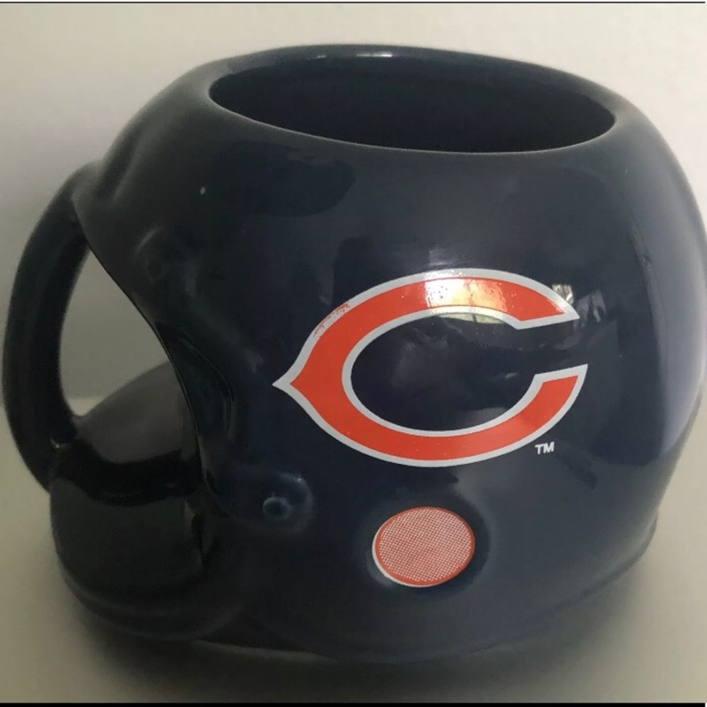 CHICAGO BEARS 3D COFFEE CUP MUG Helmet Shaped NFL